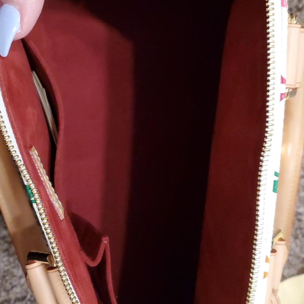 Louis vuitton multicolor white monogram alma - Picture 2 of 15